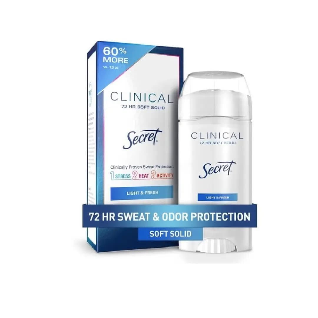 مام ضد تعریق کلینیکال سکرت ۷۲ ساعته مدل Secret Clinical سکرت کلینیکال_ Antiperspirant