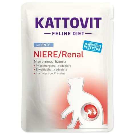 پوچ رنال کتوویت با طعم اردک kattovit renal duck