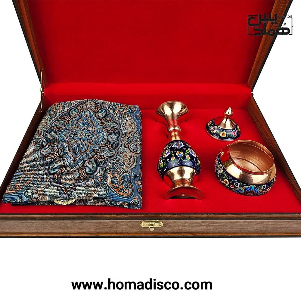 پک هدیه صنایع دستی همادیس مدل ترمه کد AP607 — تصویر ۶