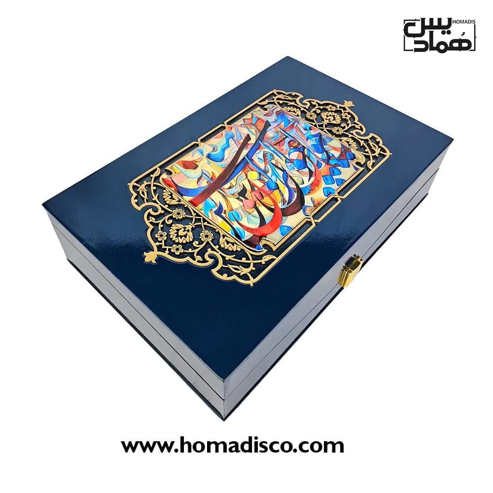 پک هدیه صنایع دستی همادیس مدل خاتم کد AP605 — تصویر ۴