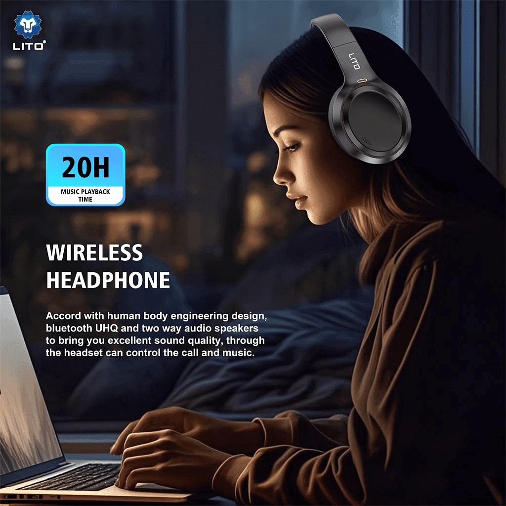 هدفون لیتو مدل LE08 — تصویر ۲