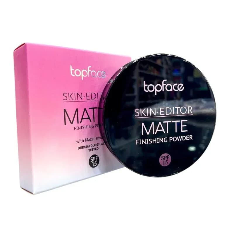 پنکیک تاپ‌فیس مدل SKIN EDITOR MATTE شماره ۰۰3 کاور بالا (۱۰ گرم) مخصوص پوست چرب تاپ‌فیس_Topface — تصویر ۲