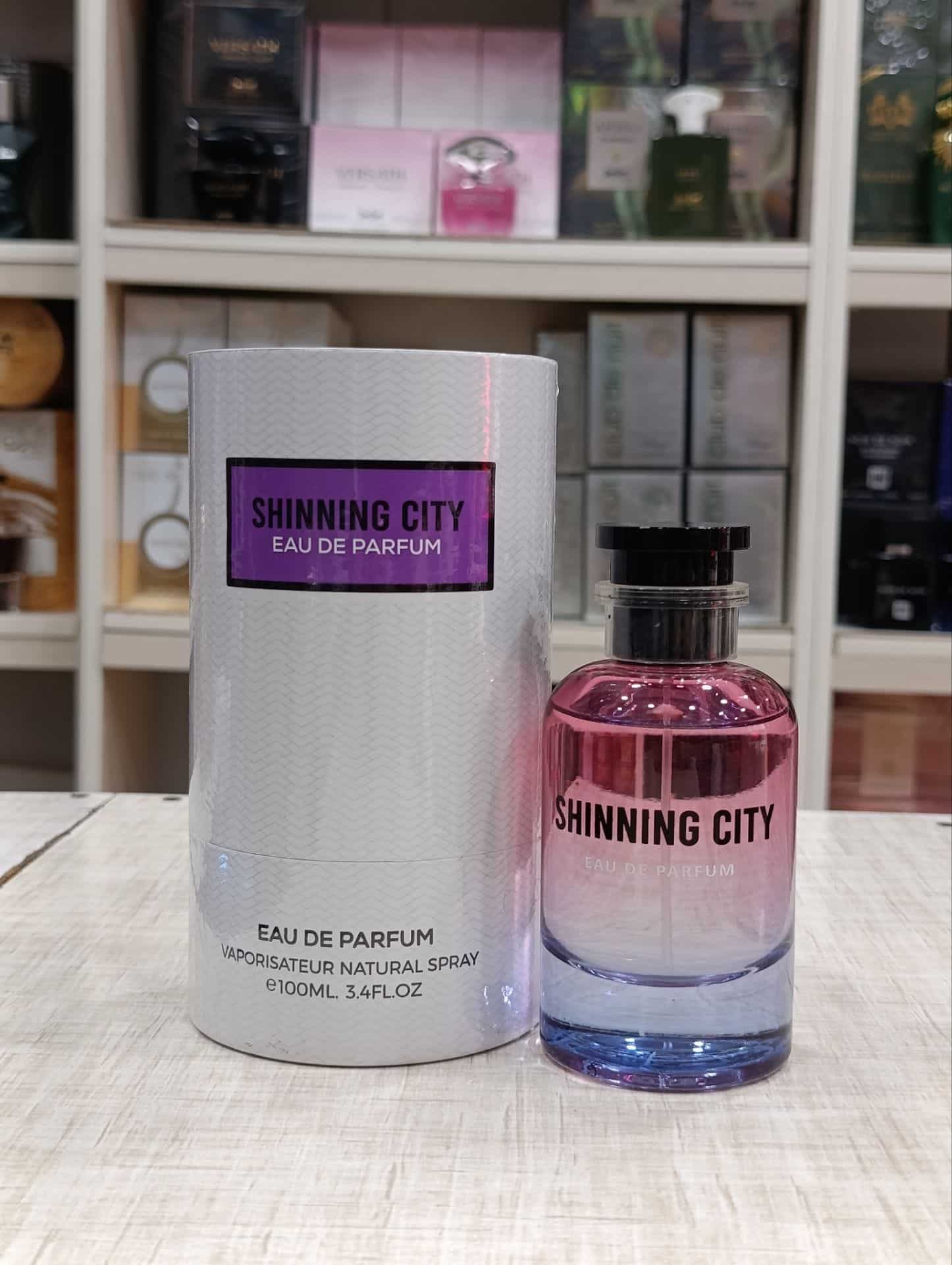 ادکلن شاینینگ سیتی امپر اصل 100میل با رایحه شرقی گلی | Emper Shining City رایحه مشابه لویی ویتون سیتی آف استارز