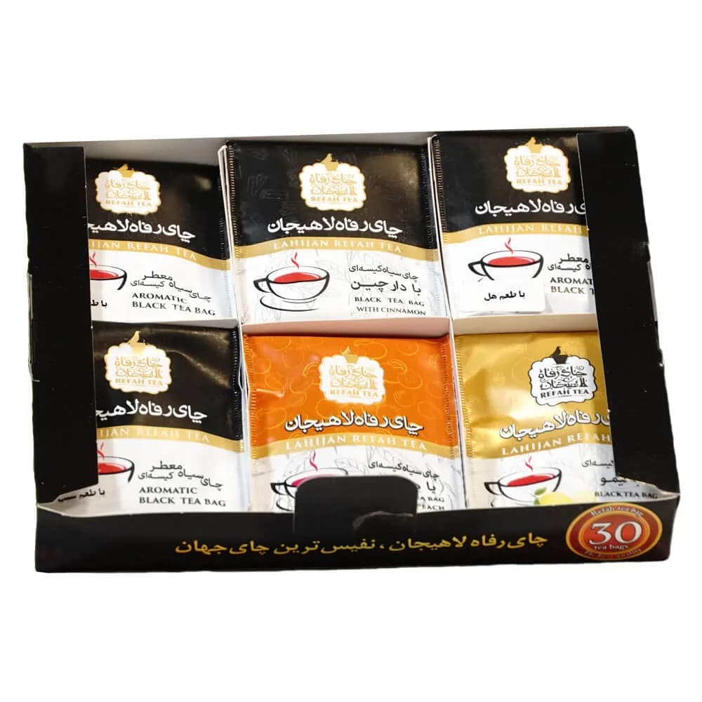 چای تی بگ سیاه 6 طعم 30 عددی – 156 — تصویر ۲