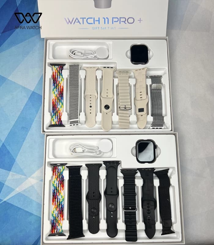 ساعت هوشمند سری 11 مدل Howear Watch 11 Pro Plus چند بند — تصویر ۸