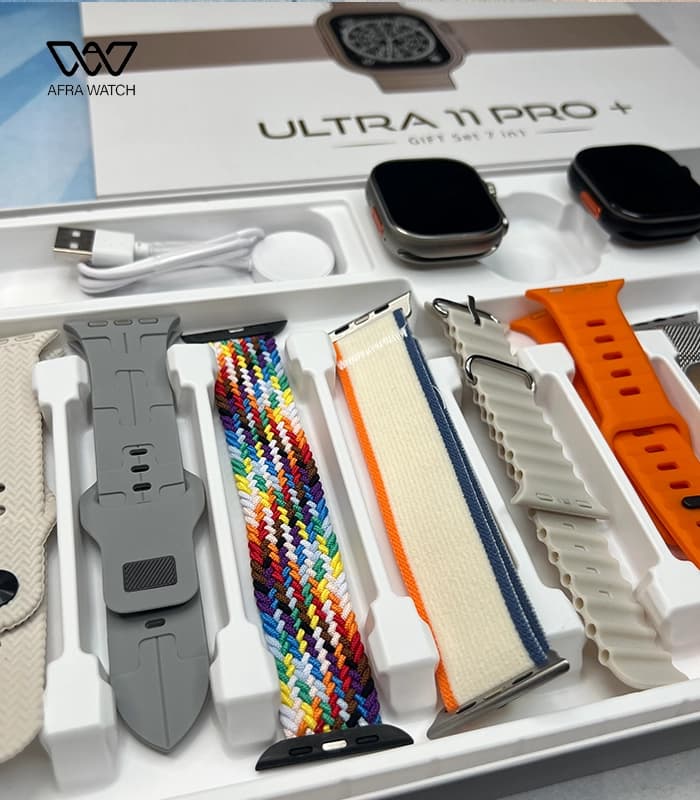 ساعت هوشمند اولترا مدل ULTRA 11 Pro Plus چند بند — تصویر ۵