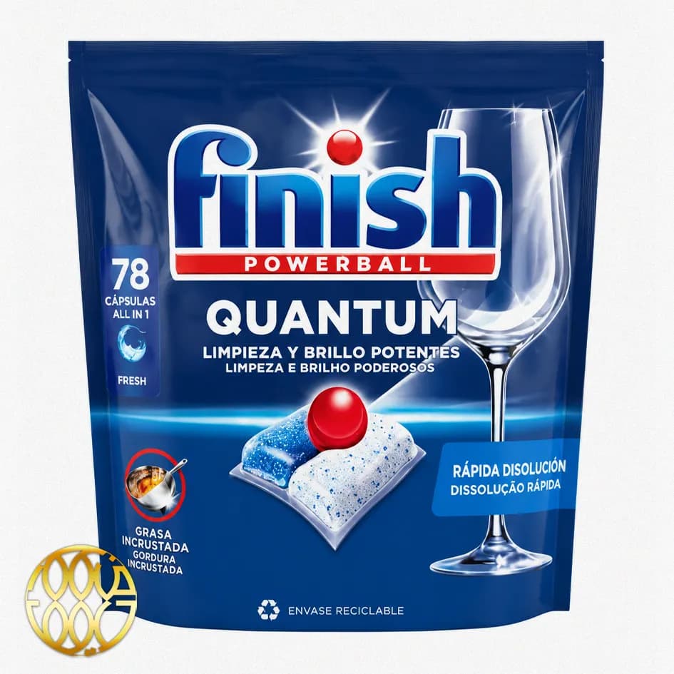 قرص ماشین ظرفشویی فینیش Quantum بسته 78 عددی