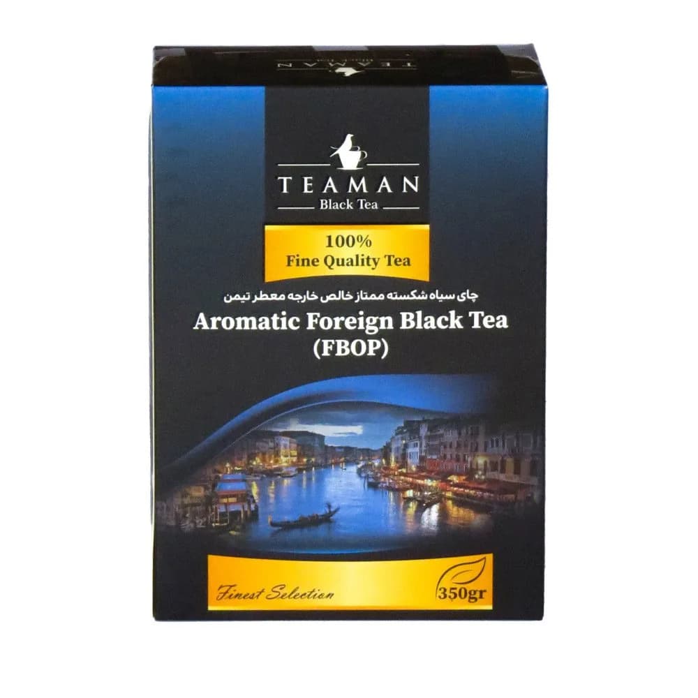 چای سیاه شکسته ممتاز خالص خارجی معطر تیمن 350 گرمی – 95319 — تصویر ۲