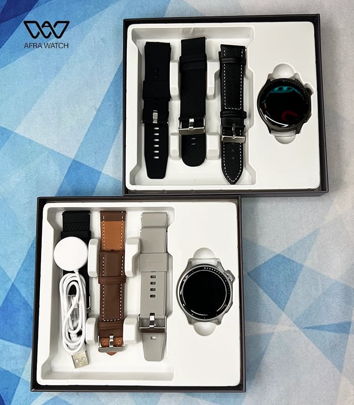 ساعت هوشمند مردانه صفحه گرد مدل HW18 PRO PLUS — تصویر ۵