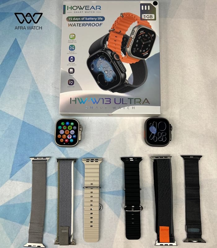 ساعت هوشمند طرح اولترا سری 11 مدل HW-W13 ULTRA — تصویر ۶