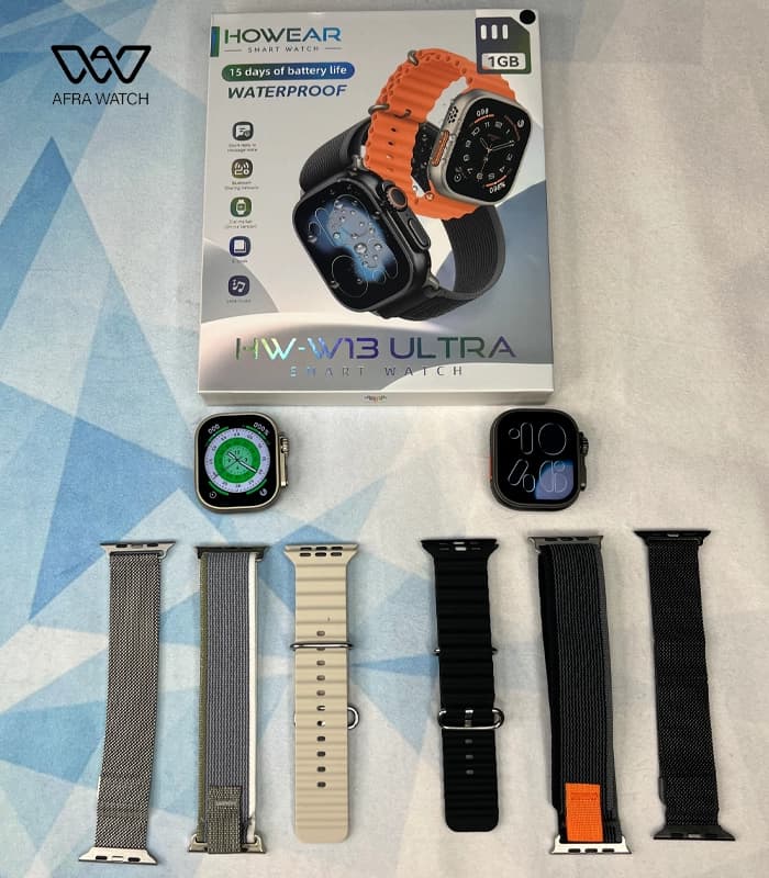 ساعت هوشمند طرح اولترا سری 11 مدل HW-W13 ULTRA — تصویر ۵