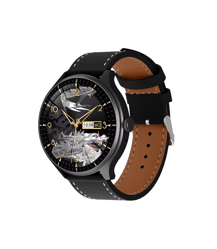 ساعت هوشمند مردانه صفحه گرد مدل HW7 Pro Plus