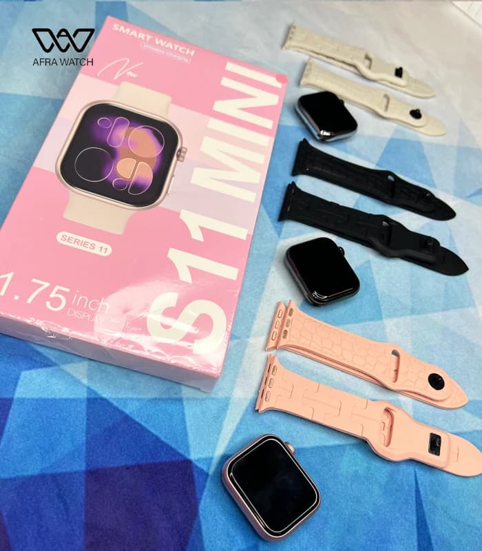 ساعت هوشمند سری 11 مدل S11 Mini چند بند دخترانه — تصویر ۵