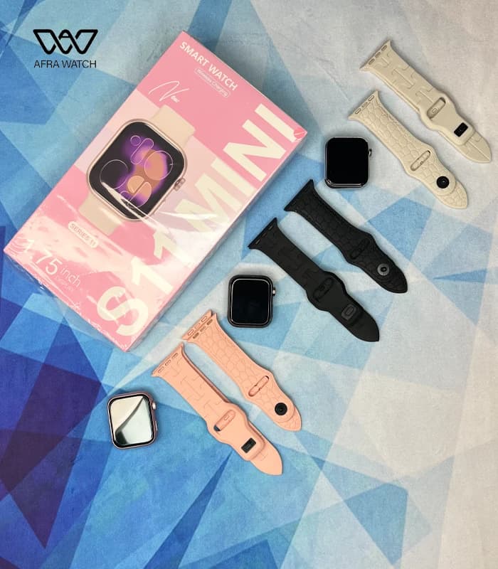ساعت هوشمند سری 11 مدل S11 Mini چند بند دخترانه — تصویر ۶