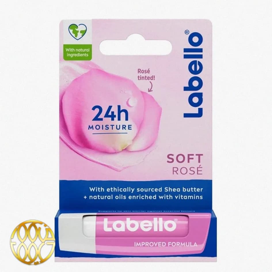 بالم لب رژیمی لابلو مدل Soft Rosé – آبرسانی ۲۴ ساعته (ساخت آلمان)