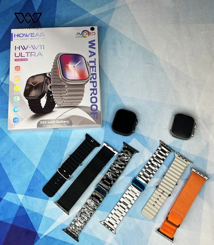 ساعت هوشمند طرح اولترا سری 11 مدل HW-W11 ULTRA — تصویر ۷