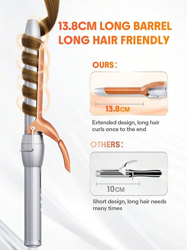 دستگاه بابلیس فر کننده مو شیگلم مدل Sheglam It-Curl Curling Iron – 9mm — تصویر ۷