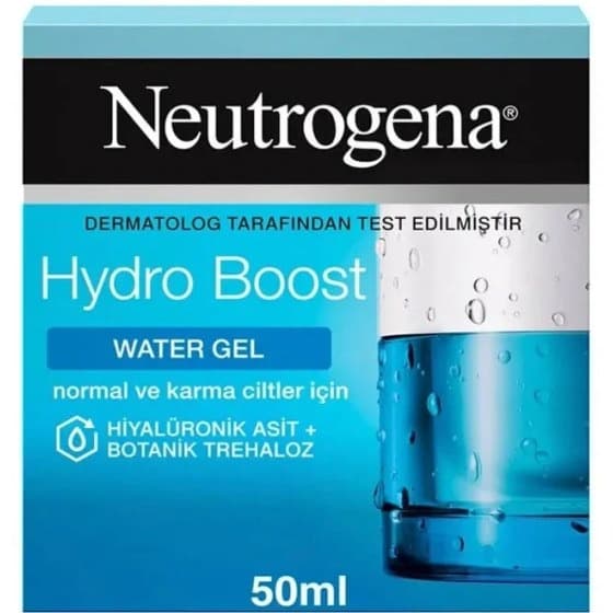 واتر ژل آبرسان هیدرو بوست(۵۰ میل) آبرسانی ۷۲ ساعته انواع پوست نوتروژینا_Neutrogena