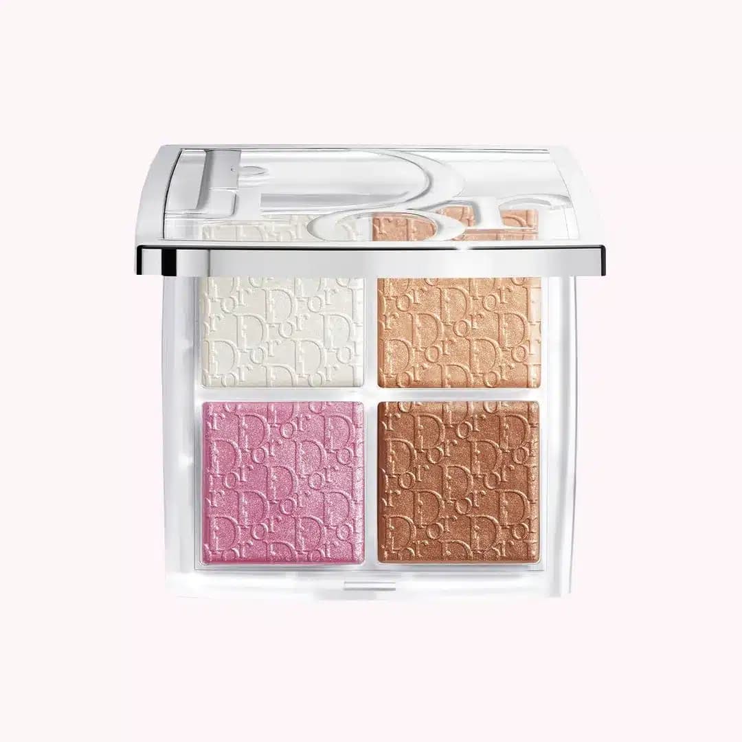 پالت هایلایتر و رژ گونه دیور بک استیج مدل 003 Pearly Peach Glow — تصویر ۲