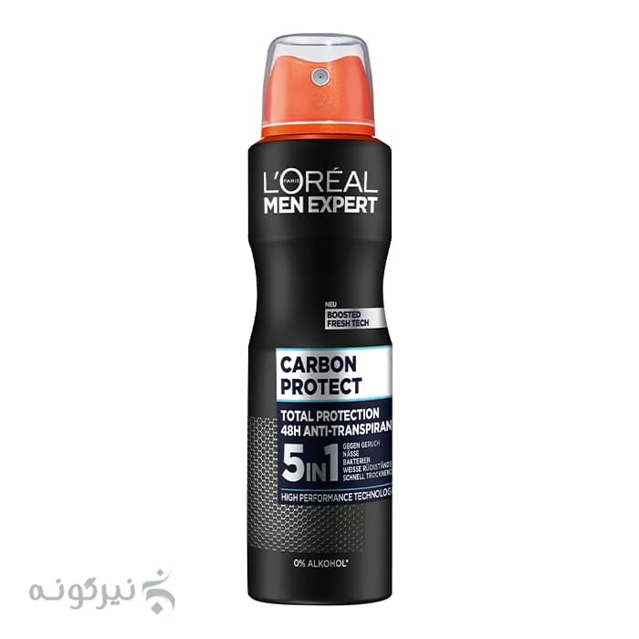 اسپری ضد تعریق Carbon Protect لورآل LOREAL