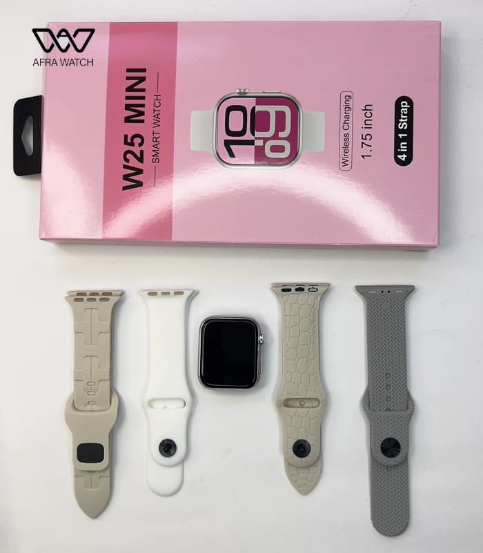 ساعت هوشمند W25 Mini چند بند دخترانه — تصویر ۶