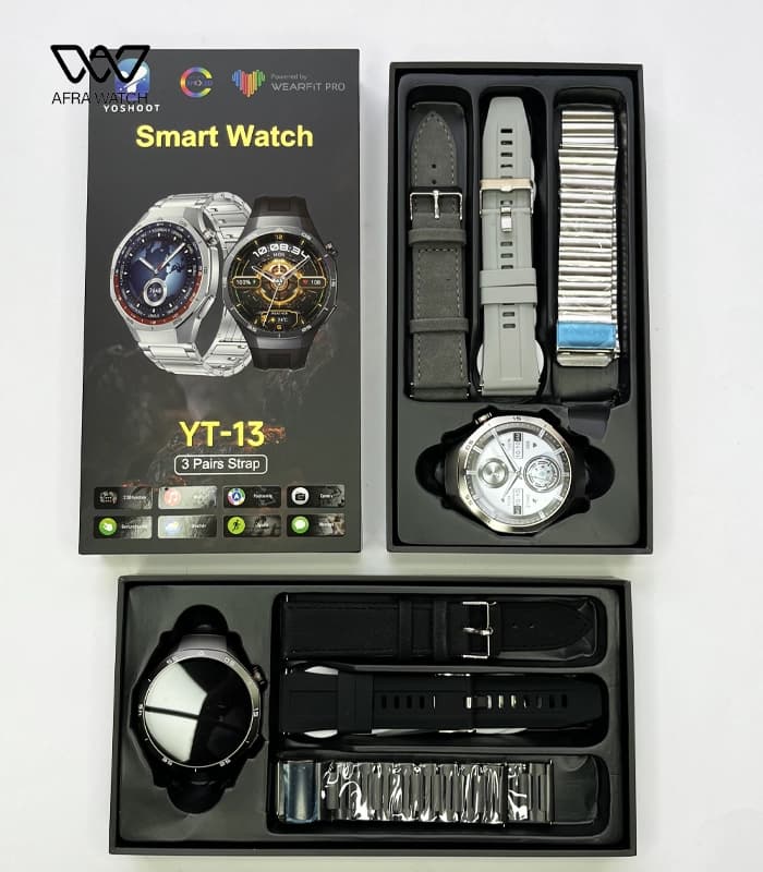 ساعت هوشمند صفحه گرد مدل Yoshoot YT-13 — تصویر ۳