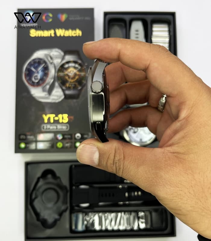 ساعت هوشمند صفحه گرد مدل Yoshoot YT-13 — تصویر ۵