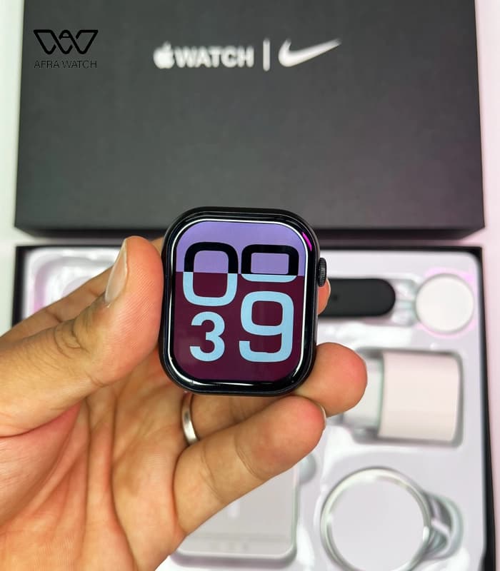 ساعت هوشمند طرح اپل واچ لوگو نایکی | APPLE LOGO NIKE — تصویر ۸