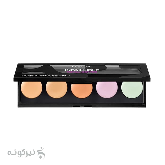 پالت کانسیلر Infallible total cover لورآل Loreal