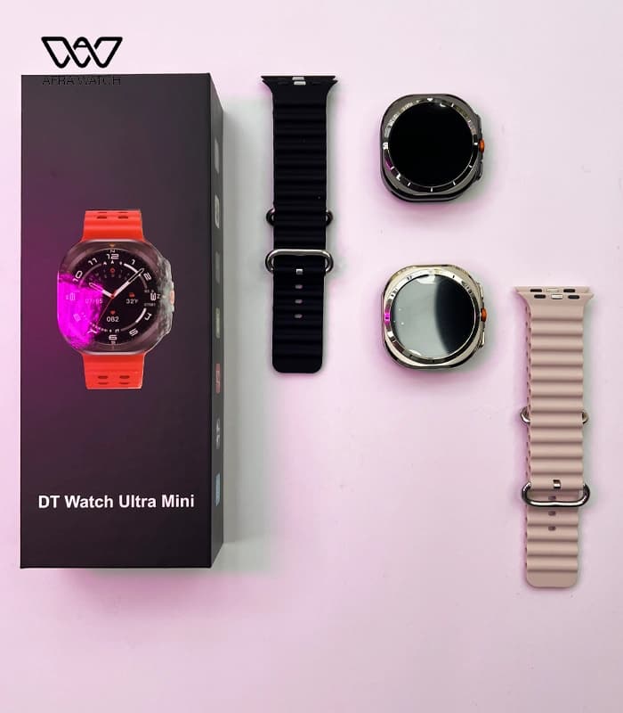 ساعت هوشمند DT WATCH ULTRA Mini طرح سامسونگ واچ اولترا زنانه — تصویر ۴