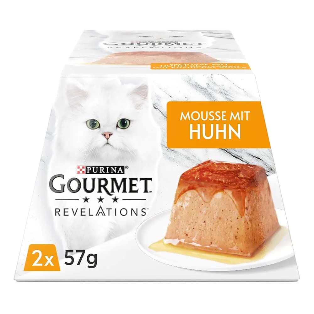 دسر کاسه ای گربه موس گورمت مرغ 1عددی _ Gourmet revelations chicken — تصویر ۲