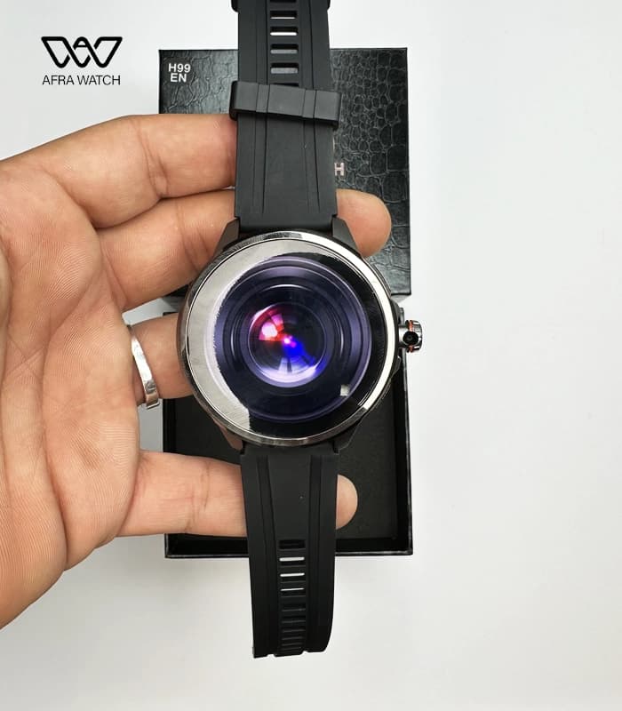 ساعت هوشمند اندروید صفحه گرد سیم کارت خور مدل H99 — تصویر ۲