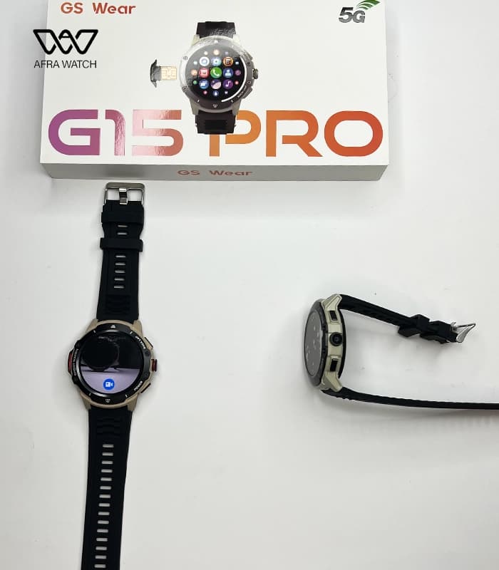 ساعت هوشمند اندروید صفحه گرد سیم کارت خور مدل G15 PRO | 5G — تصویر ۴