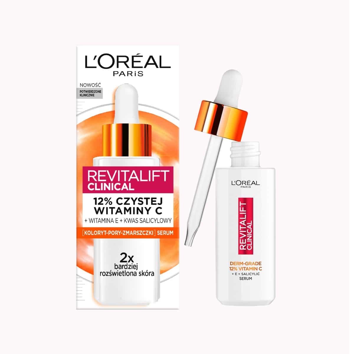 سرم ویتامین سی لورال Revitalift Clinical | ضد لک و روشن کننده قوی