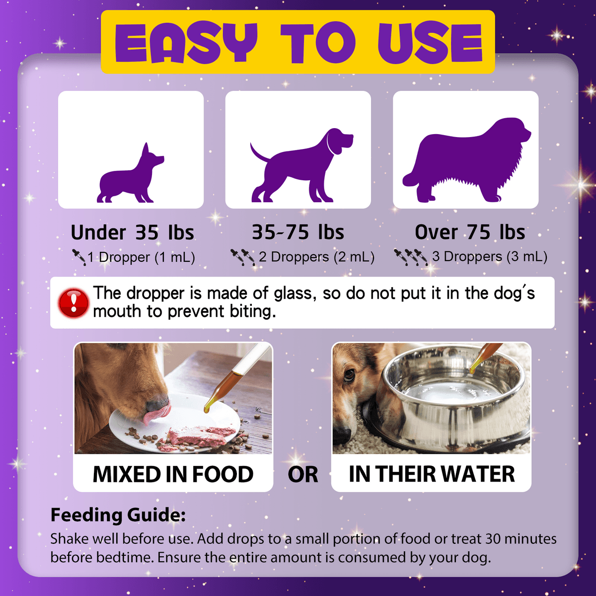 قطره کمک به خواب سگ اویمال _ Oimmal dog sleep aid — تصویر ۴