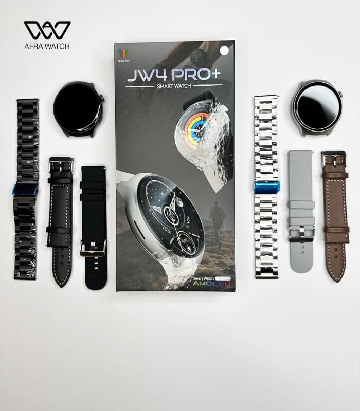 ساعت هوشمند صفحه گرد مدل JW4 Pro Plus — تصویر ۳