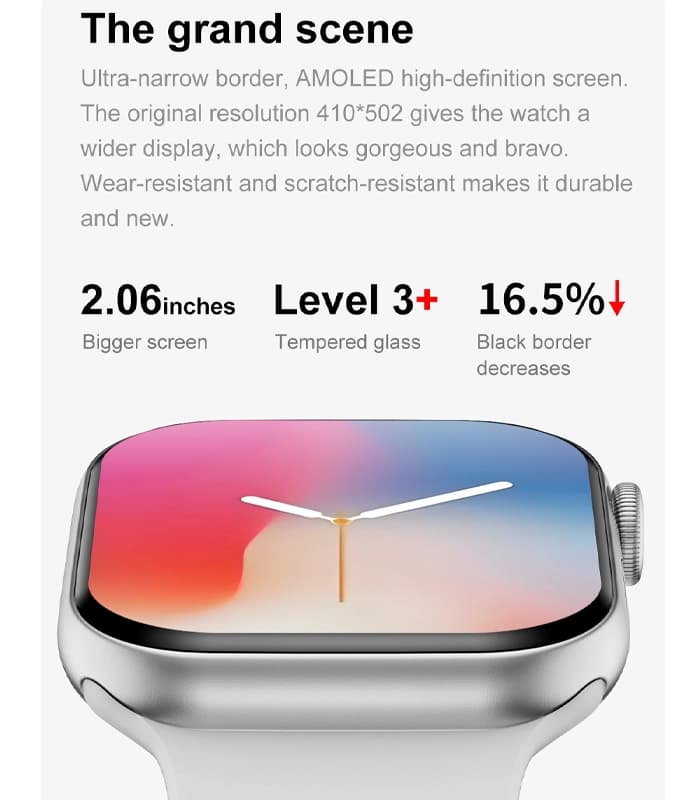 ساعت هوشمند سری 10 مدل DT WATCH X — تصویر ۷