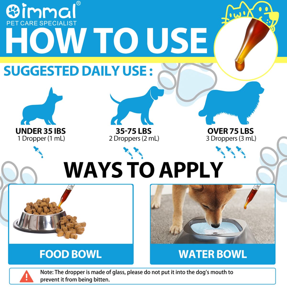 قطره درمان سرفه سگ اویمال _ Oimmal dog Kennel Cough Treatment — تصویر ۵