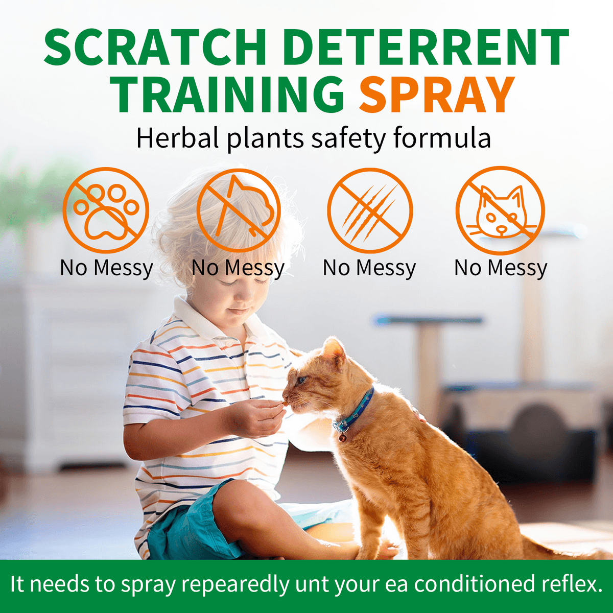 اسپری ضد اسکرچ و بازدارنده گربه اویمال _ Oimmal cat deterrent — تصویر ۶