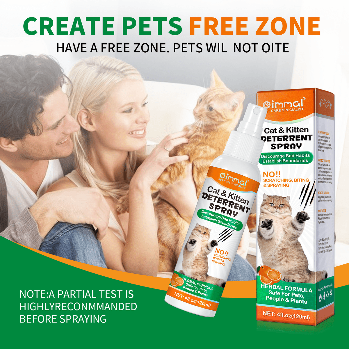 اسپری ضد اسکرچ و بازدارنده گربه اویمال _ Oimmal cat deterrent — تصویر ۷