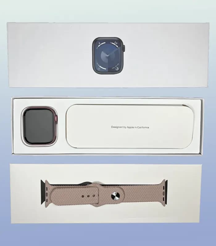 ساعت هوشمند طرح اپل واچ سری 9 لوگو سایز 41 | SERIES 9 LOGO APPLE Size 41mm — تصویر ۵