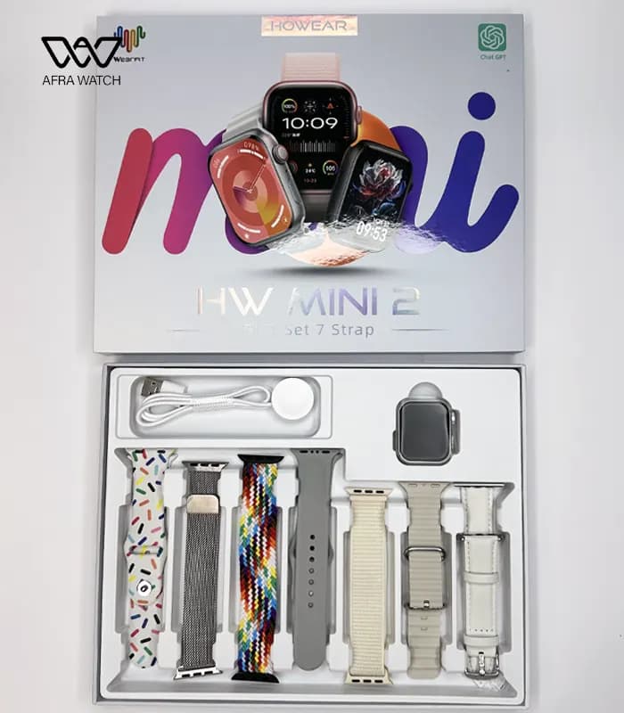 ساعت هوشمند مدل HW MINI 2 برند HOWEAR سایز 41 — تصویر ۴