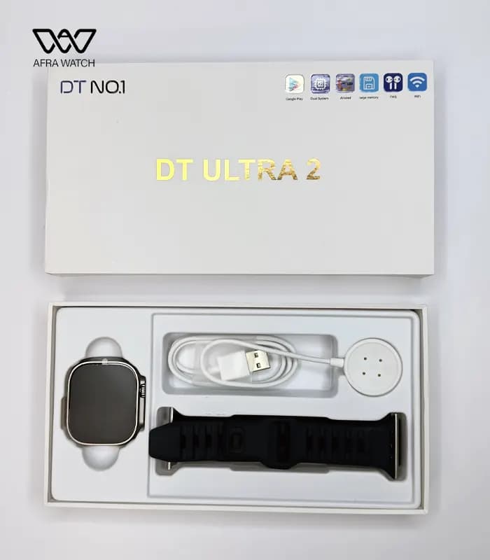 ساعت هوشمند اندروید DT ULTRA 2 قابل اتصال به WIFI — تصویر ۸
