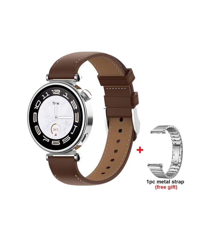 ساعت هوشمند صفحه گرد زنانه مدل Js Gt4 mini Smartwatch