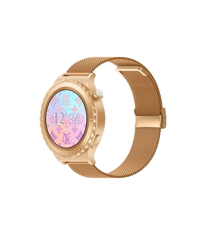ساعت هوشمند صفحه گرد زنانه مدل HW23 Mini — تصویر ۴