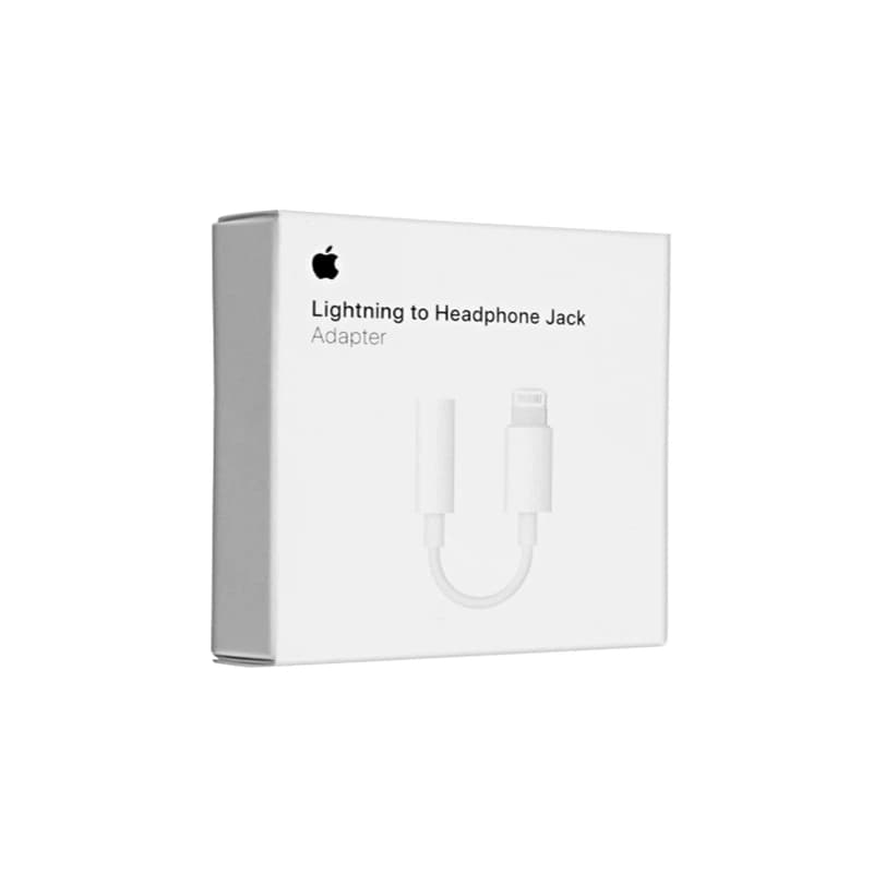 مبدل لایتنینگ به جک 3.5 میلی متری هدفون اپل اصلی | Apple Iphone 7 Lightning To Headphone Jack — تصویر ۲
