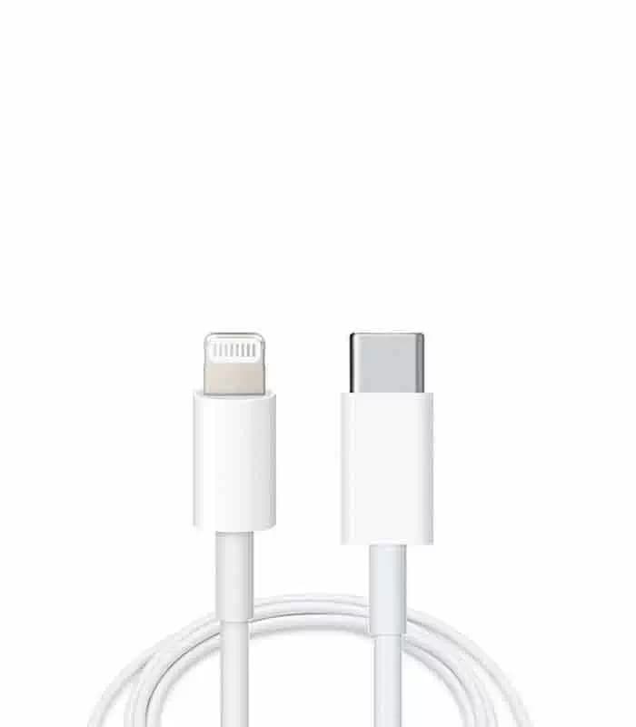 پک کابل شارژ USB-C به لایتنینگ آیفون 13 | اصلی