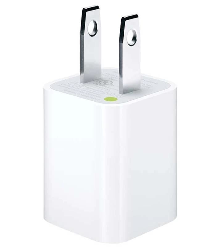 شارژر آیفون 5 وات اصلی | Apple iPhone 5W USB Power Adapter — تصویر ۳