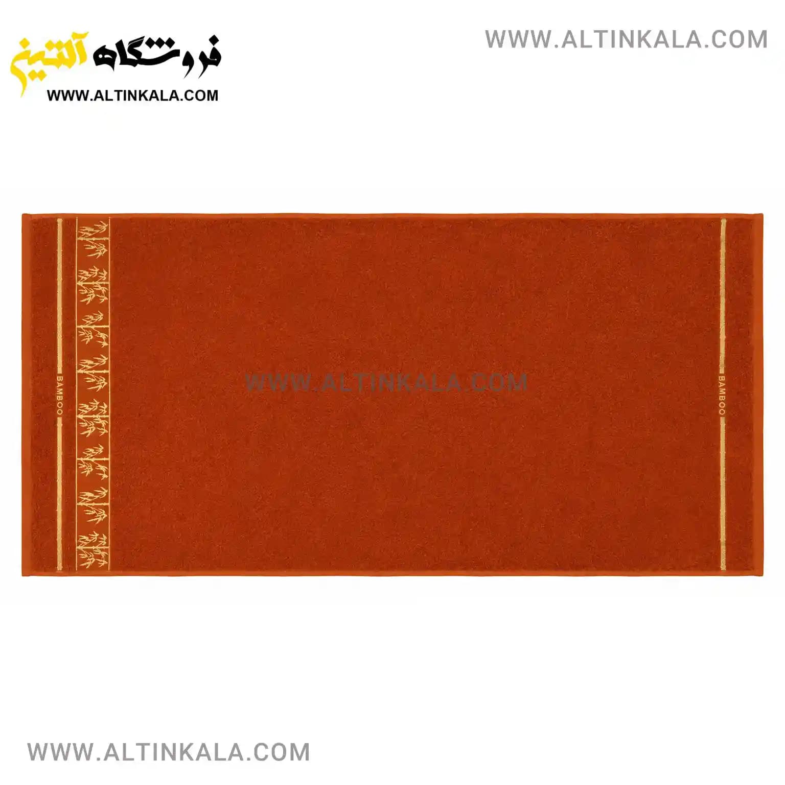 حوله استخری بامبو طرح 21 سایز 70*140