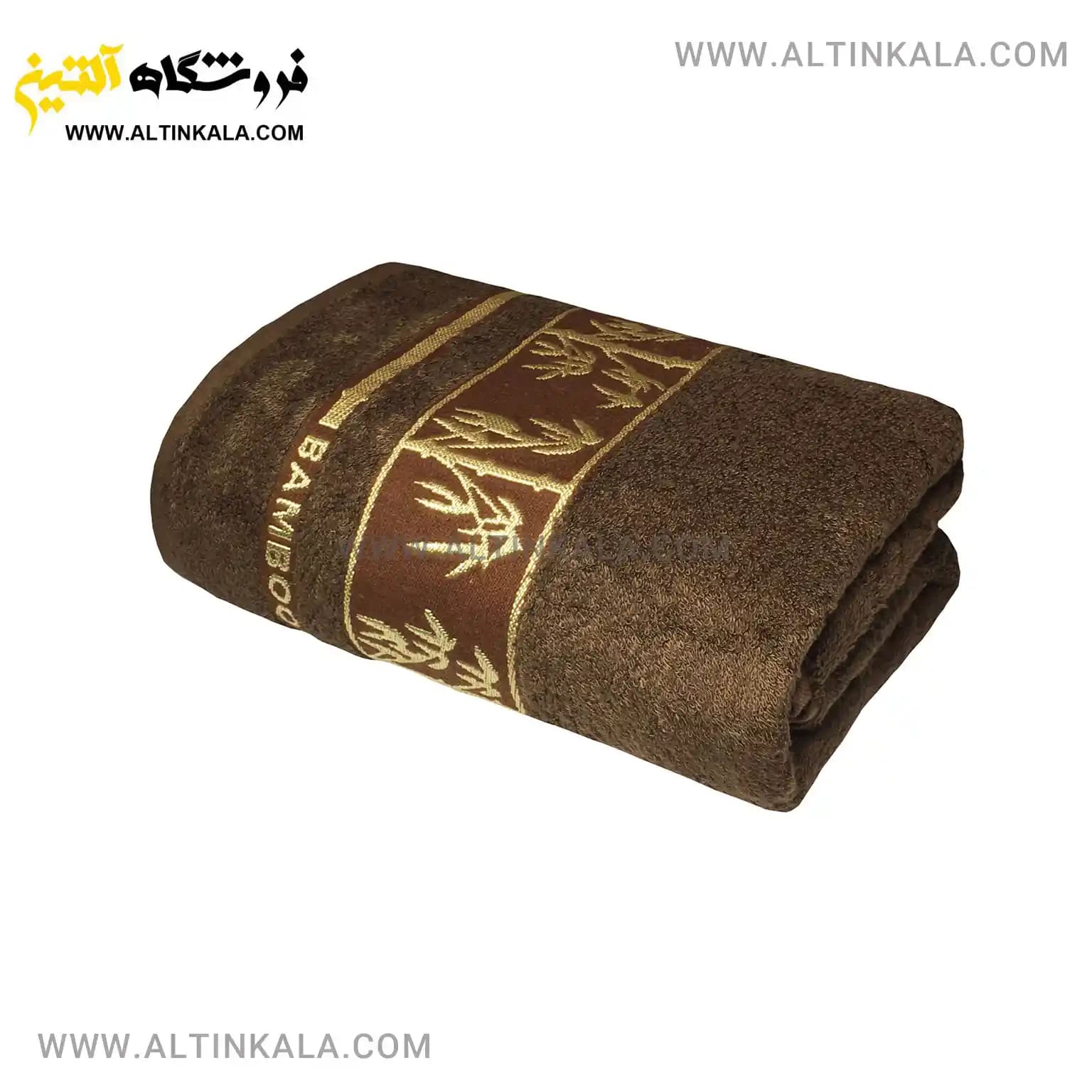 حوله استخری بامبو طرح 16 سایز 70*140 — تصویر ۲